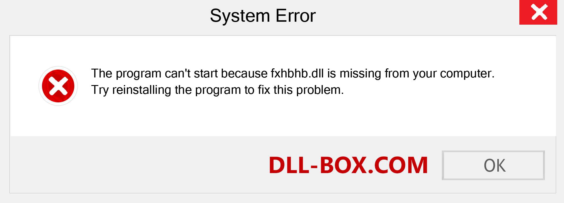  fxhbhb.dll file is missing?. Download for Windows 7, 8, 10 - Fix  fxhbhb dll Missing Error on Windows, photos, images